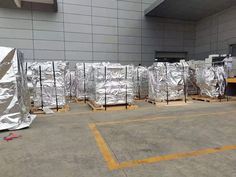 深圳公明歐菲光出口真空木箱